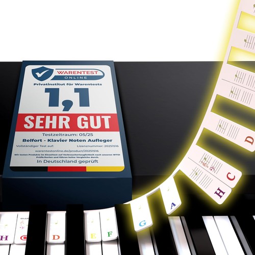 Klavier noten aufleger für - noten,