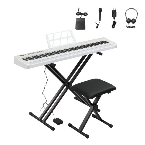 Glarry digitalpiano tasten - glarry, 88